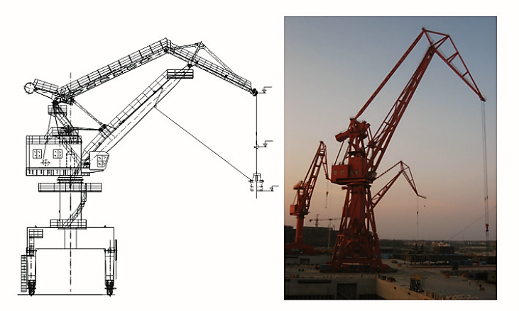 港口門座起重機(圖1)